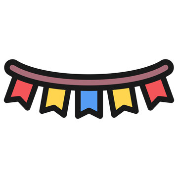 recommend clip art: bunting icon