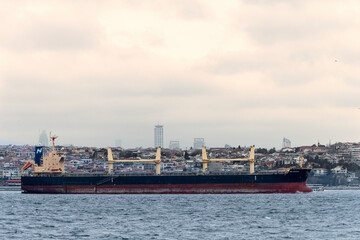 Transportation Ship in Istanbul Water