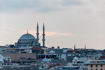 Fototapeta na wymiar View of Istanbul Mosque