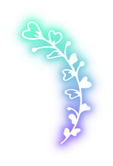 Collection of Leaf neon