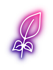 Collection of Leaf neon