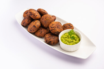 Millet Vada or cutlet is a variation of regular vada made with combination of urad dal and millets