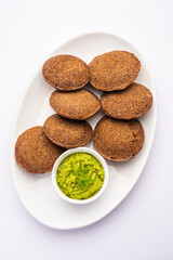 Foxtail Millet Idli Recipe is a healthier version of idli, made with foxtail millets and urad dal