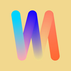3d abstract colorful twisted liquid shapes. Creative design elements. Modern gradient shapes elements for banner, background, poster, bruchure, web, flyer.  