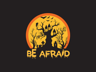 Halloween, California, Retro design  