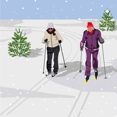 skiing is good for health at any age