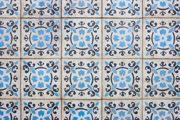 Hydraulic tile, vernacular floor covering. Culture architecture, centenary. Building in Guararema,...