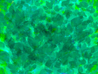 abstract green background with bubbles