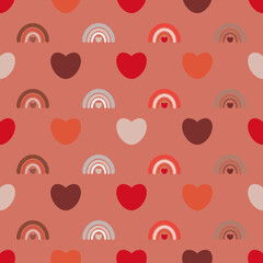 Valentine's Day Patterns & Cliparts. vector illustration