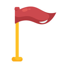 red flag icon