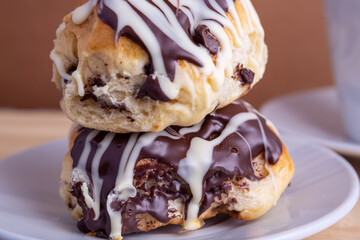 food, dessert, breakfast, pastry, bun, donut, sandwich, dish