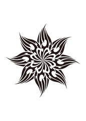 トライバル フラワー