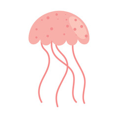 pink jellyfish icon