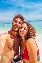 Fototapeta premium Playa y mar
