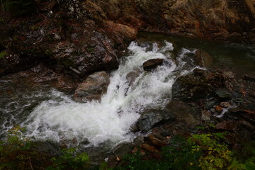 The gorges of Fier are very narrow and deep gorges in Haute-Savoie just next to Annecy