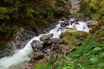 The gorges of Fier are very narrow and deep gorges in Haute-Savoie just next to Annecy