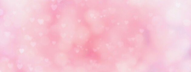 Abstract pastel background with hearts - concept Mother's Day, Valentine's Day, Birthday - spring colors	

