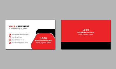 Business card  Modern business card Business card template Vector Design Business Card Identity Card and Name Card  Creative and Clean Business Card.
