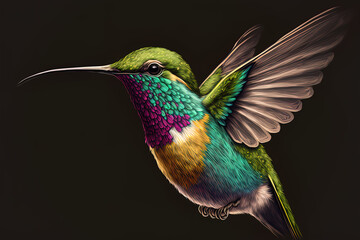 hummingbird illustration