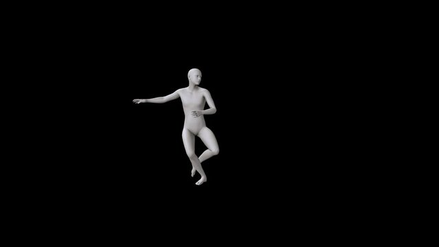 Ballet Dance Transparent Alpha Video Animation
