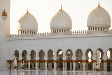 Grand mosque of Abu Dhabi