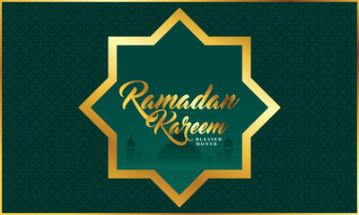 Gradient Ramadan kareem illustration