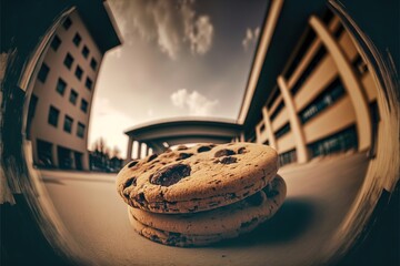 Chocolate Chip Cookie Heaven Wide Angle