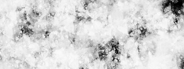 Silver, gray watercolor textured on white paper background. concrete wall white color for the background. Cement wall modern style background. White painted cement wall texture. White marble texture.