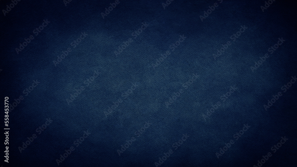 Poster abstract dark blue background with canvas texture