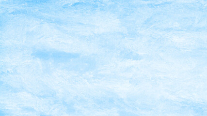 Abstract blue watercolor gradient paint on texture paper background.