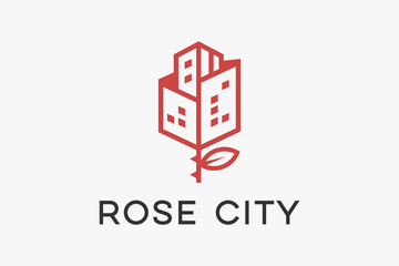 rose city logo apartment