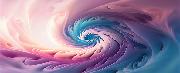 Obraz premium twirling pastel colors background