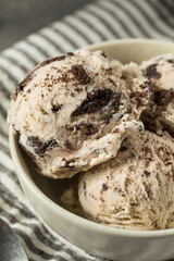 Homemade Cookies and Cream Icecream