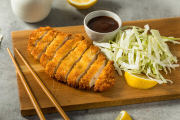 Homemade Japanese Chicken Tonkatsu