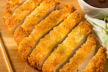 Homemade Japanese Chicken Tonkatsu