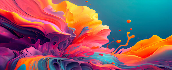Fototapeta na wymiar abstract colorful wallpaper