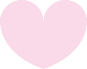 See through Pink Valentine Heart