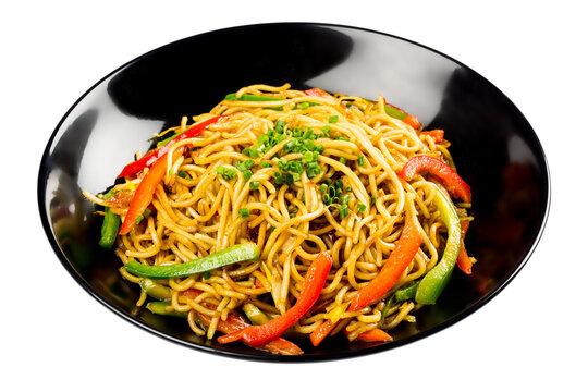 Plato de Arroz y Fideos Chinos