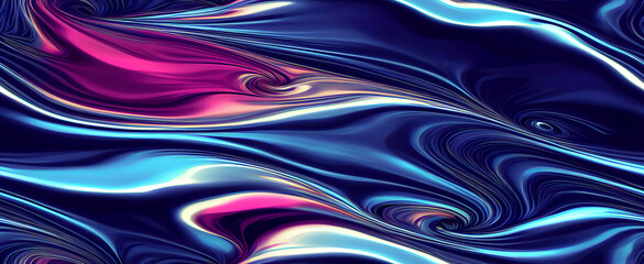 abstract liquid molten glass illustration