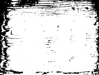 Grunge border vector texture background. Abstract frame overlay. Dirty and damaged backdrop. Vector graphic illustration with transparent white. EPS10.