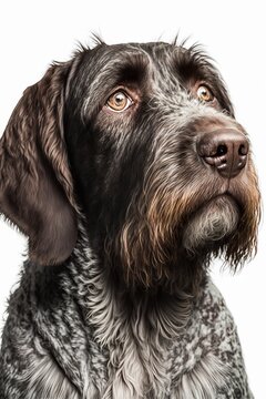  a black and white dog sticker with a white background and a red border around it's neck and head, sitting on a white surface with a red border around the edges and a black border, with a white border