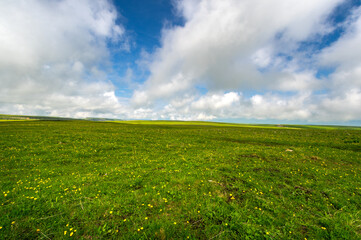 Panoramic view of the Bermamyt Plateau