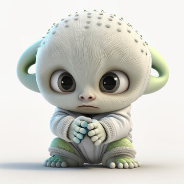 cute baby alien