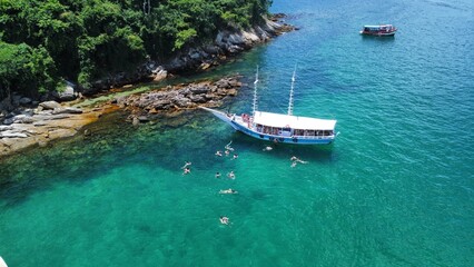 Fototapeta na wymiar Ilha Grande - Lagoa Azul
