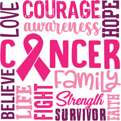 Cancer awareness Quotes SVG Cut Files Designs Bundle, Cancer awareness quotes SVG cut files, Cancer awareness quotes t shirt designs
