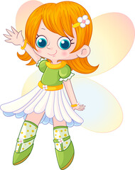 cute fairy character doll