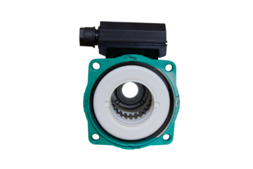 housing of the circulation pump is isolated,a new pump for circulating water in the heating system without a rotor