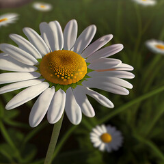 Obraz premium Details of Beautiful Daisy flower