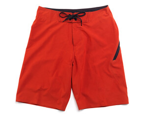 Red swimming trunks