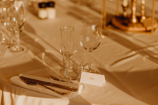 Place des invit&eacute;s pour le d&icirc;ner